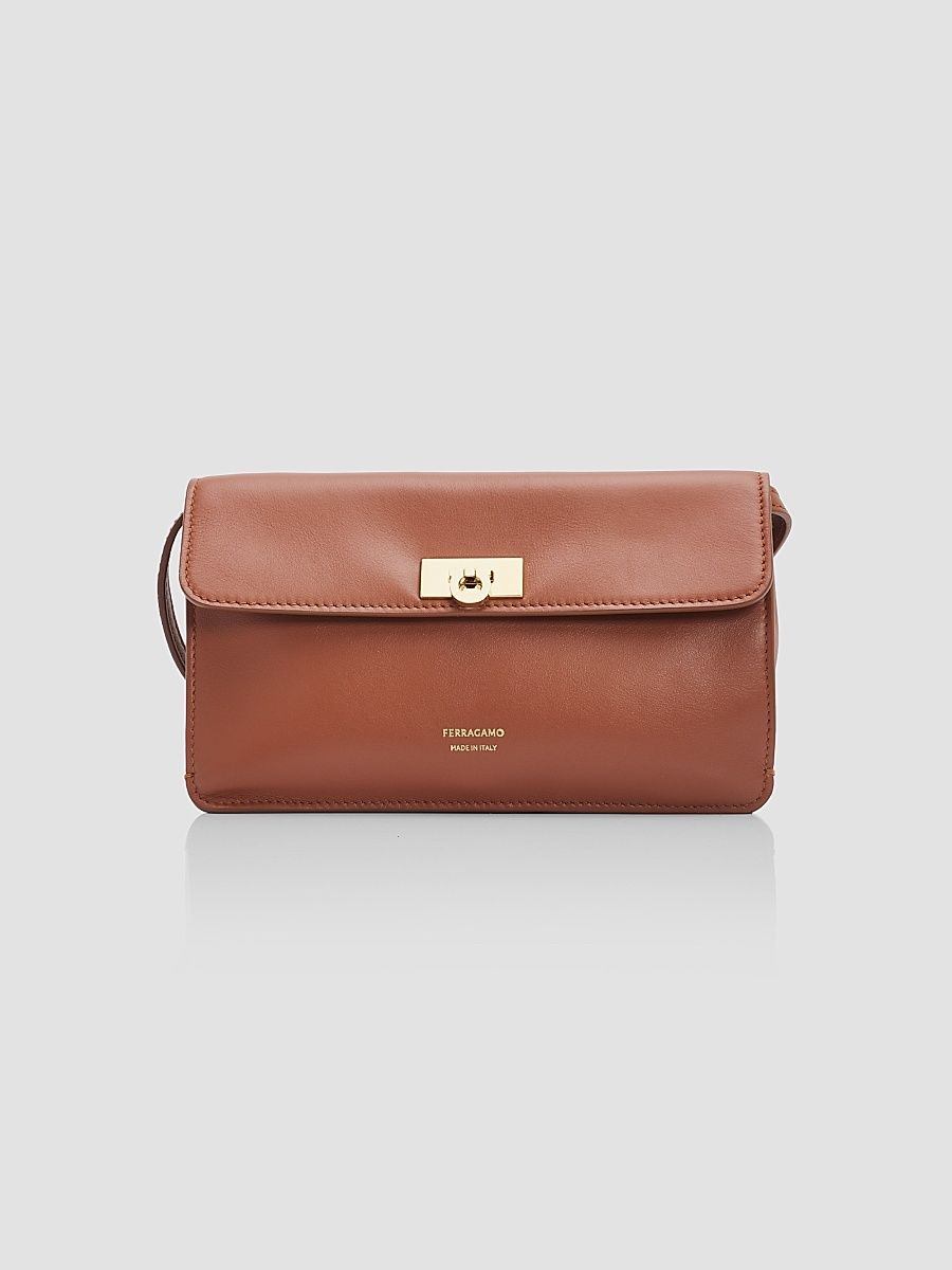 Women's Harley Mini Leather Shoulder Bag - New Cognac