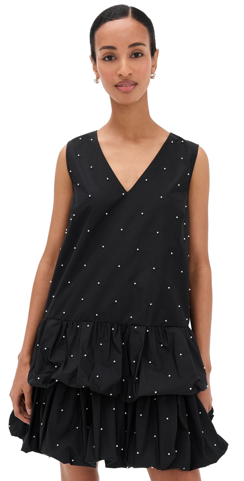 Sea Alberta Pearl Tank Bubble Dress Black XL