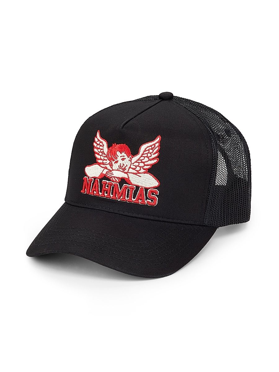 Men's Physical Education Angel Trucker Hat - Black
