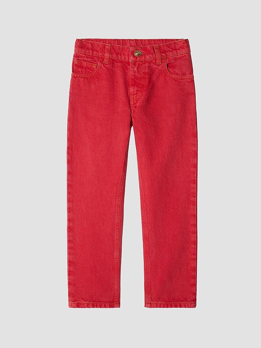 Little Kid's & Kid's Straight-Leg Jeans - Red - Size 8