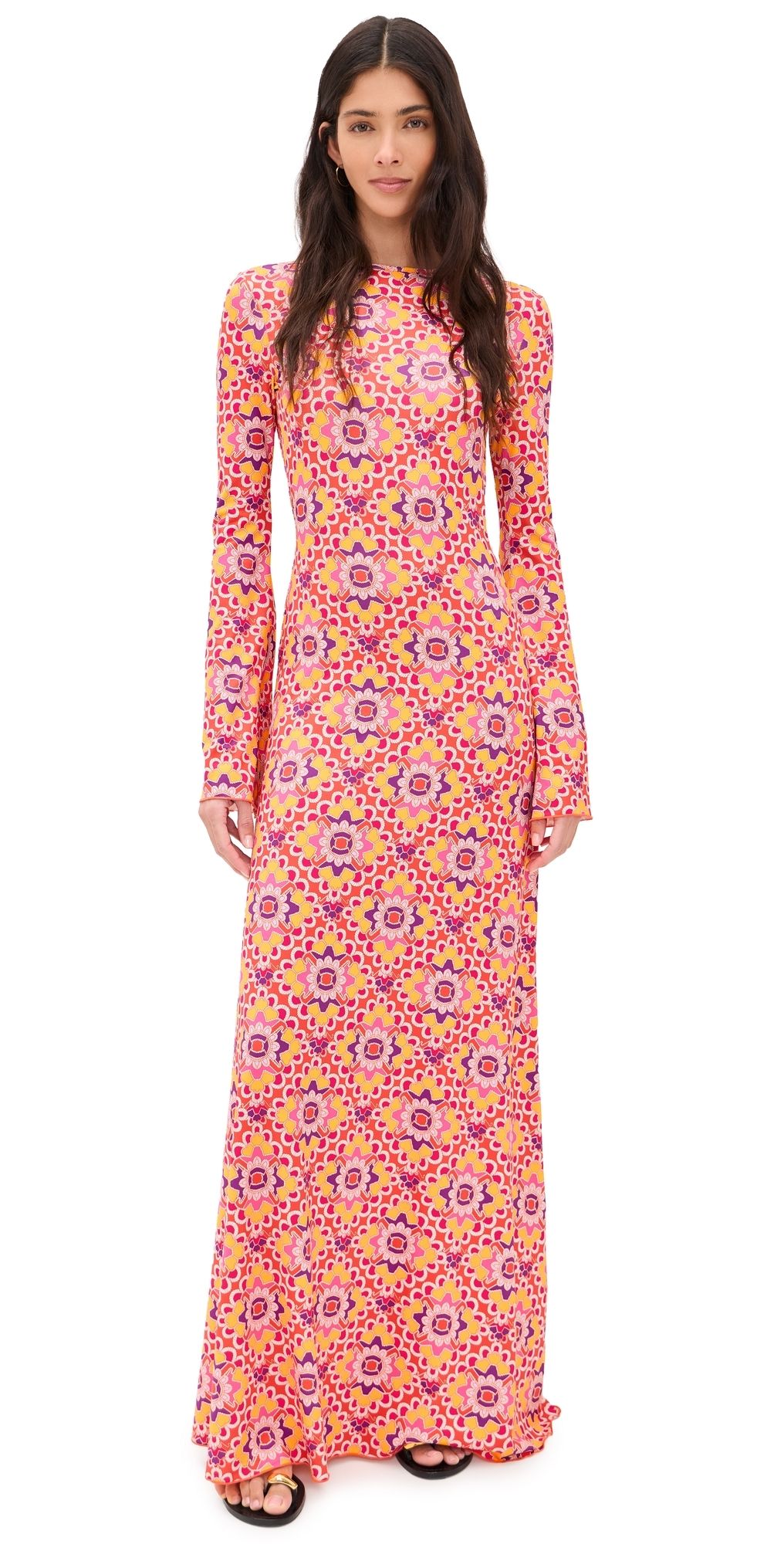 Eywasouls Malibu Damnia Dress Orchid Mosaic M