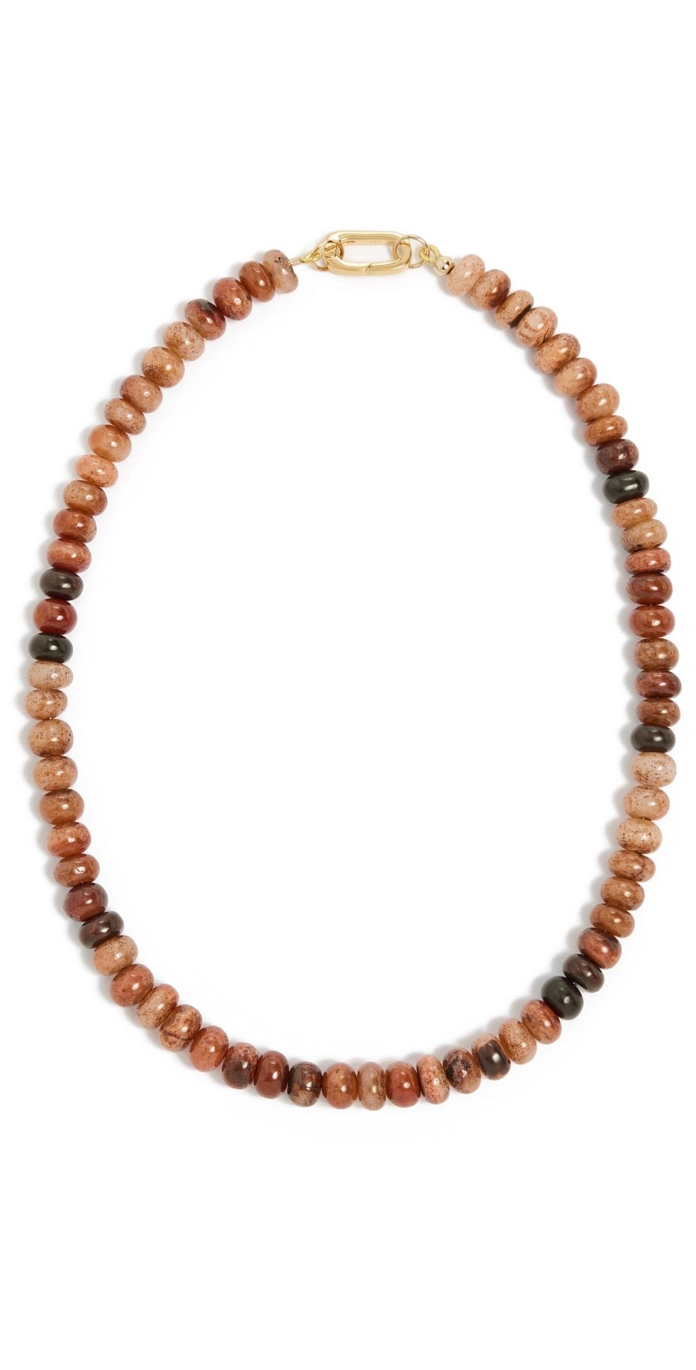 HART Brown Opal Gemstone Necklace Brown One Size