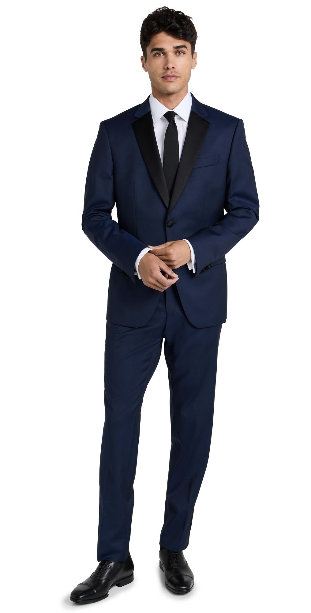 BOSS Slim Fit Tuxedo Navy 46