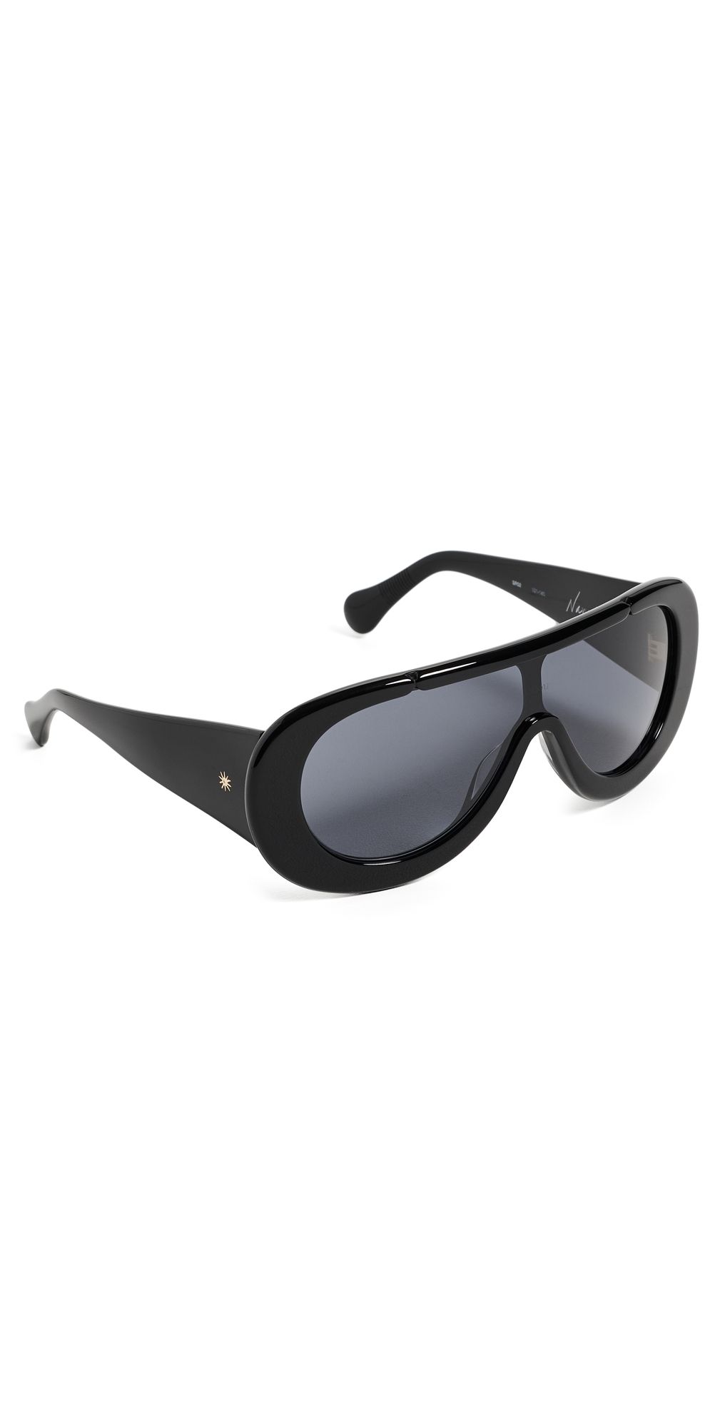 éliou Navigator Sunglasses Black One Size