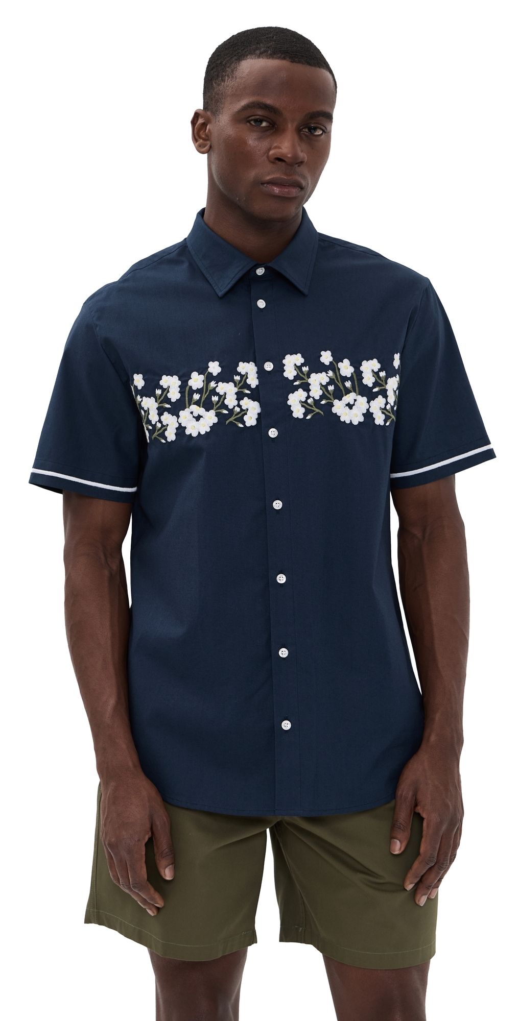 Fanm Mon Yaman Linen Shirt Indigo Blue L