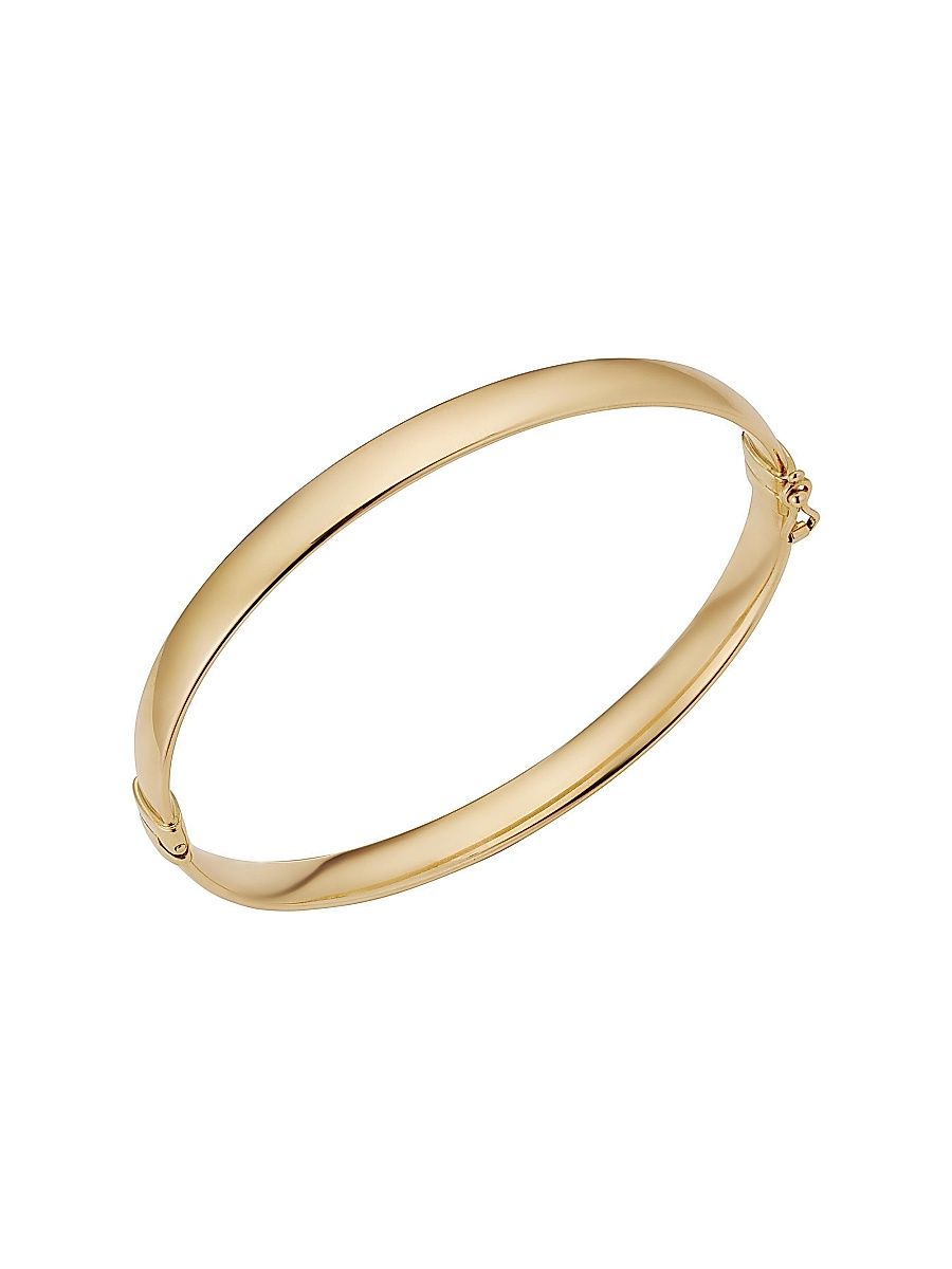 Women's 14K Yellow Gold The One Bold Bangle - Gold