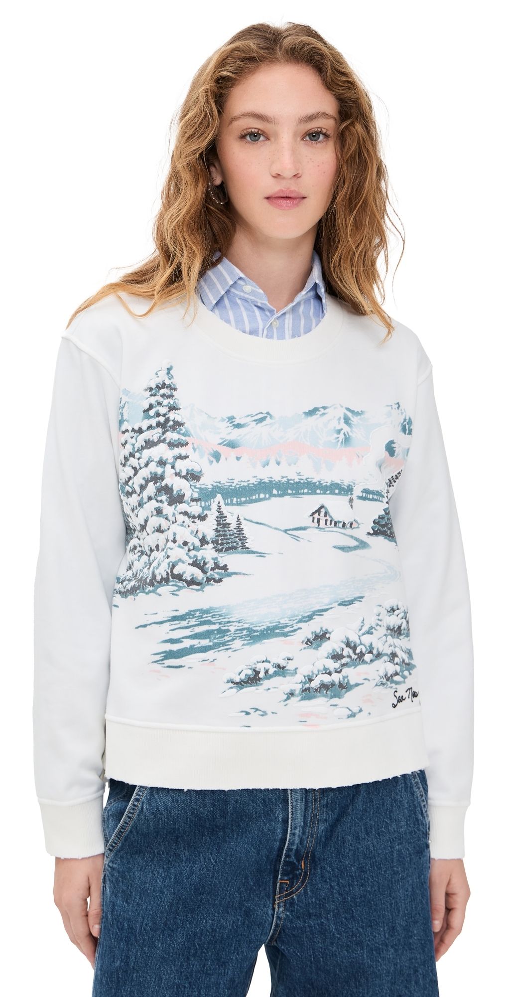 Sea Lenore Sweatshirt Cream XXS