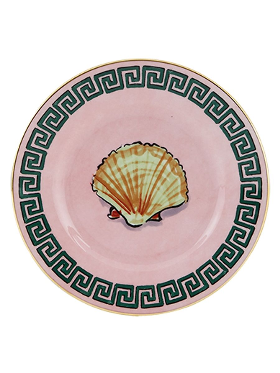 Il Viaggio Di Nettuno Bread Plate - Pink