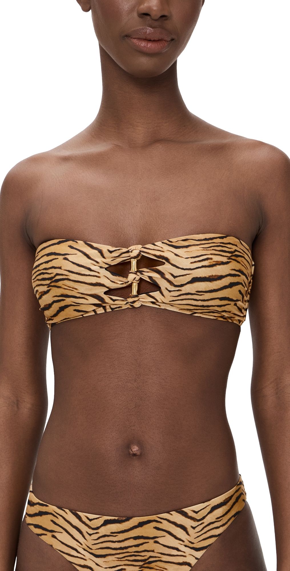 ViX Paula Hermanny ViX Paula Hermanny x Rosie Huntington-Whiteley Megan Bandeau Bikini Top Multi S