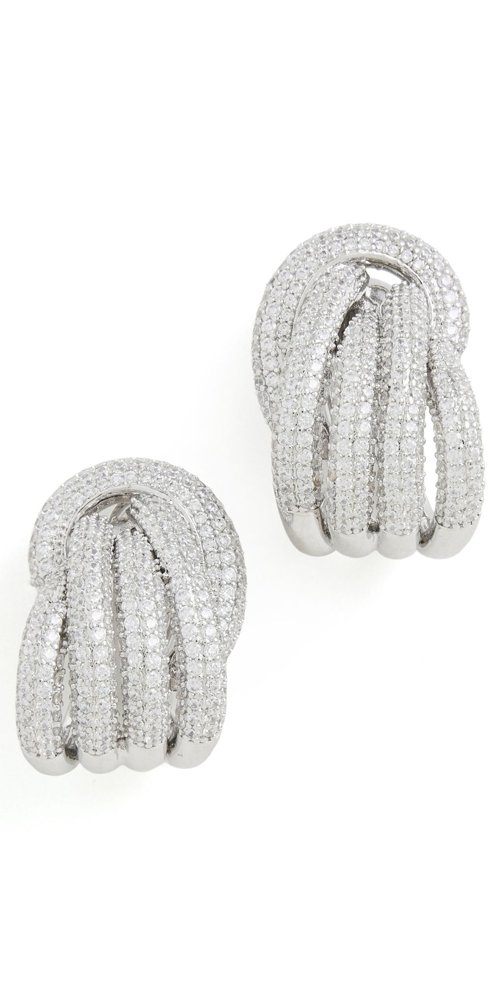 SHASHI Margaux Earrings Silver One Size