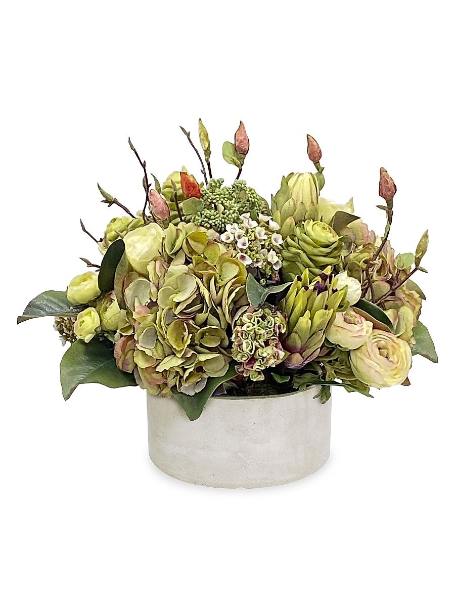 Everyday Tropical Round Tray Centerpiece