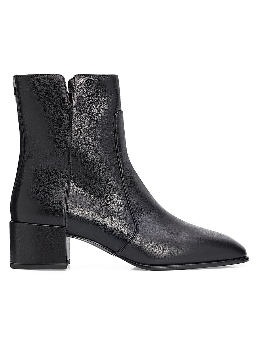 Women's Eliot 45MM Leather Ankle Boots - Black - Size 5.5