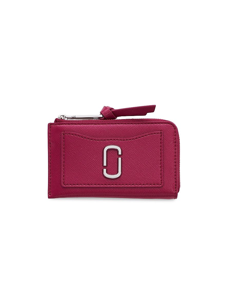 Women's The Utility Snapshot Top Zip Multi Leather Wallet - Lipgloss Pink