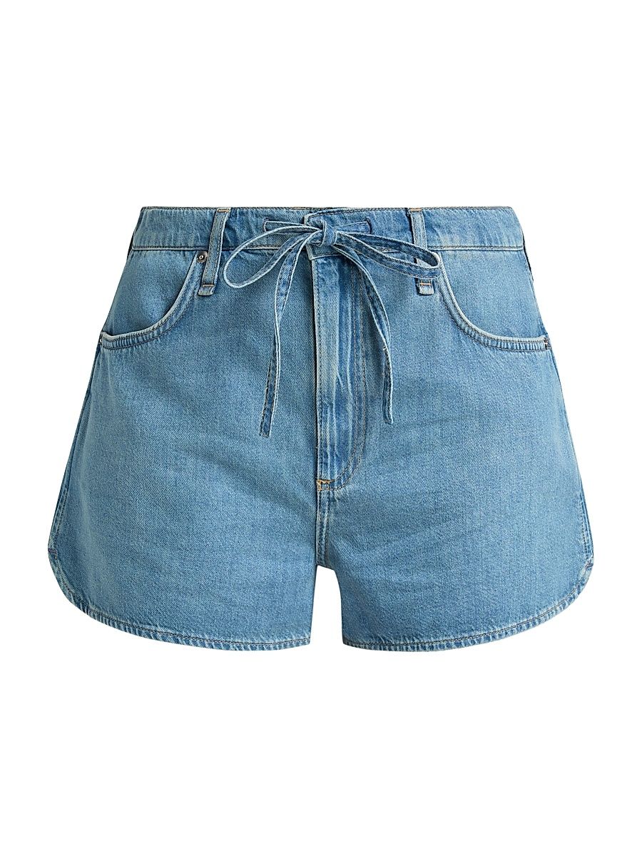 Women's Nolan Drawstring Denim Cotton - Medford - Size Large