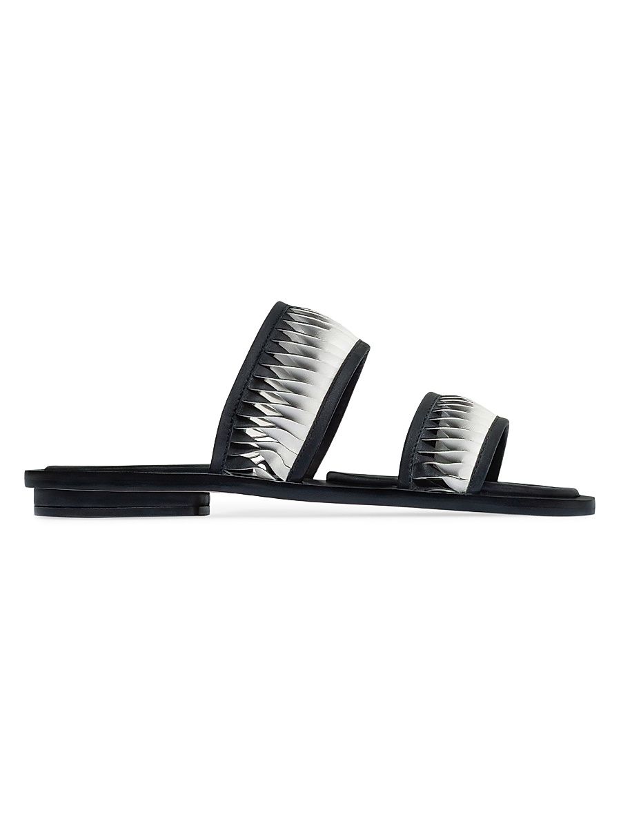 Women's Andorra Flat Sandals - Black - Size 11