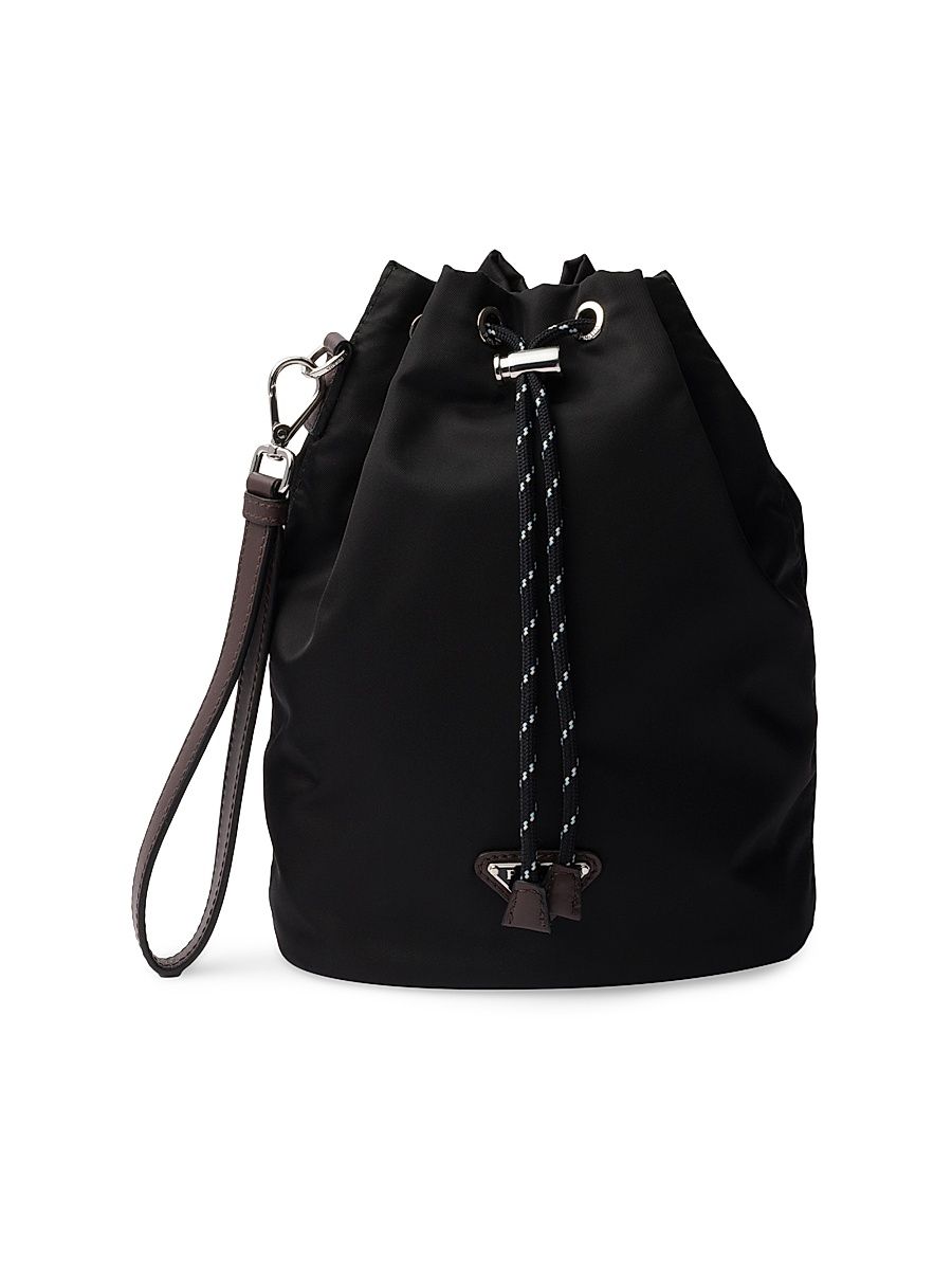 Men's Speedrock Re-Nylon and Leather Pouch - Dark Red