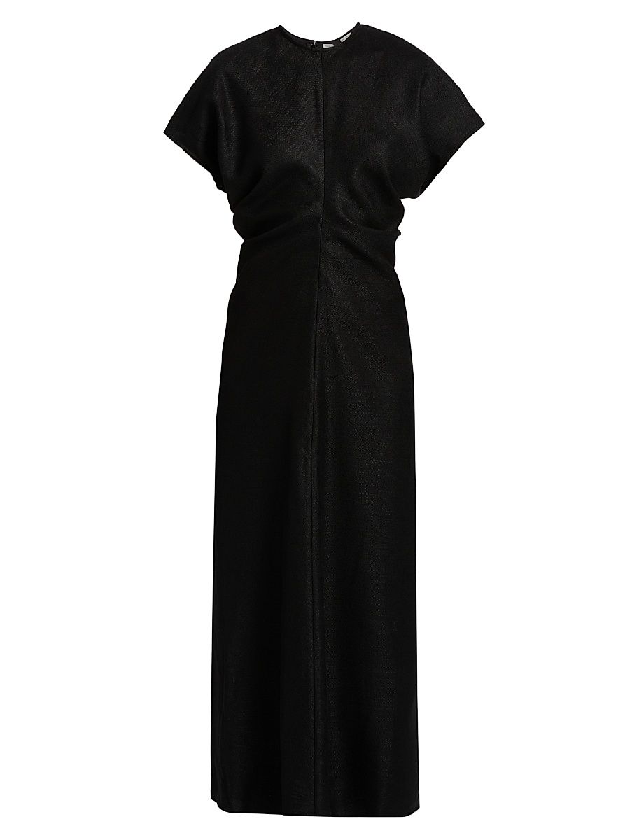 Women's Slouch Waist Maxi Dress - Black - Size 10