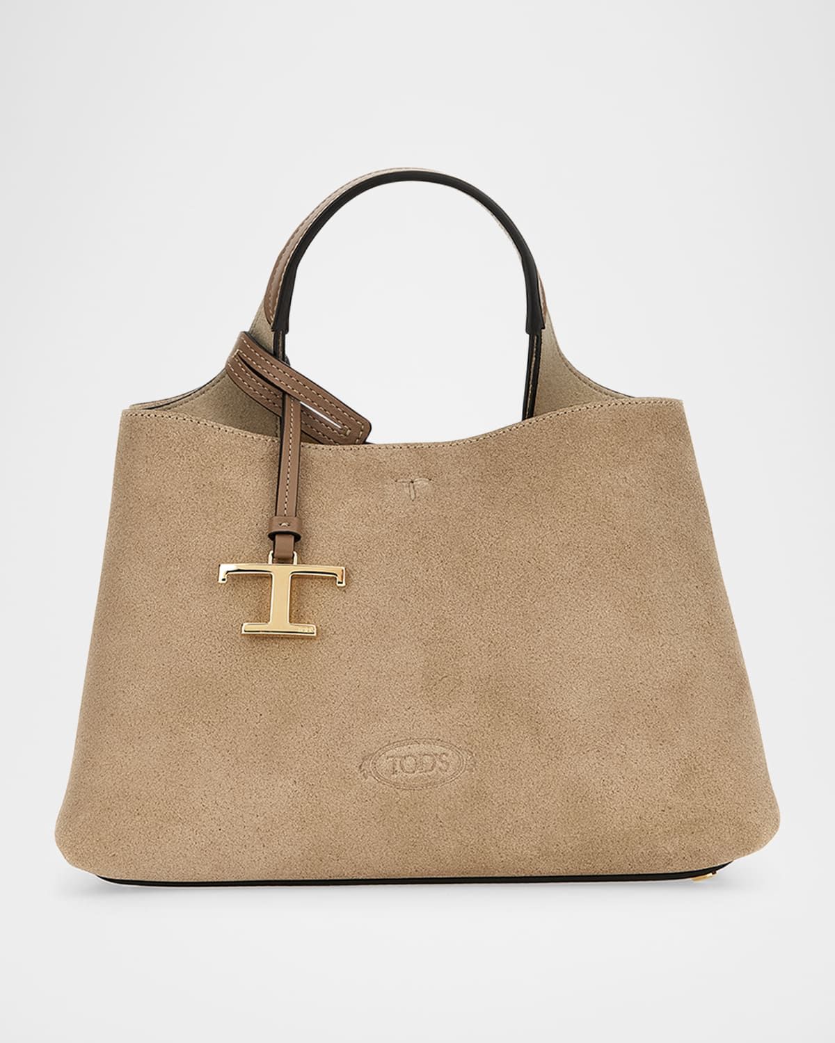 APA Micro Suede Top-Handle Bag