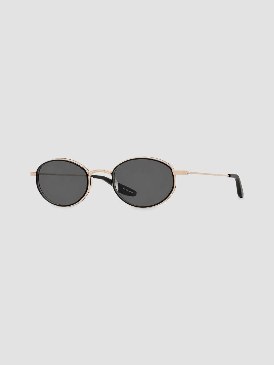 Barton Perreira Women's Mileva 48MM Oval Sunglasses - Gold Black