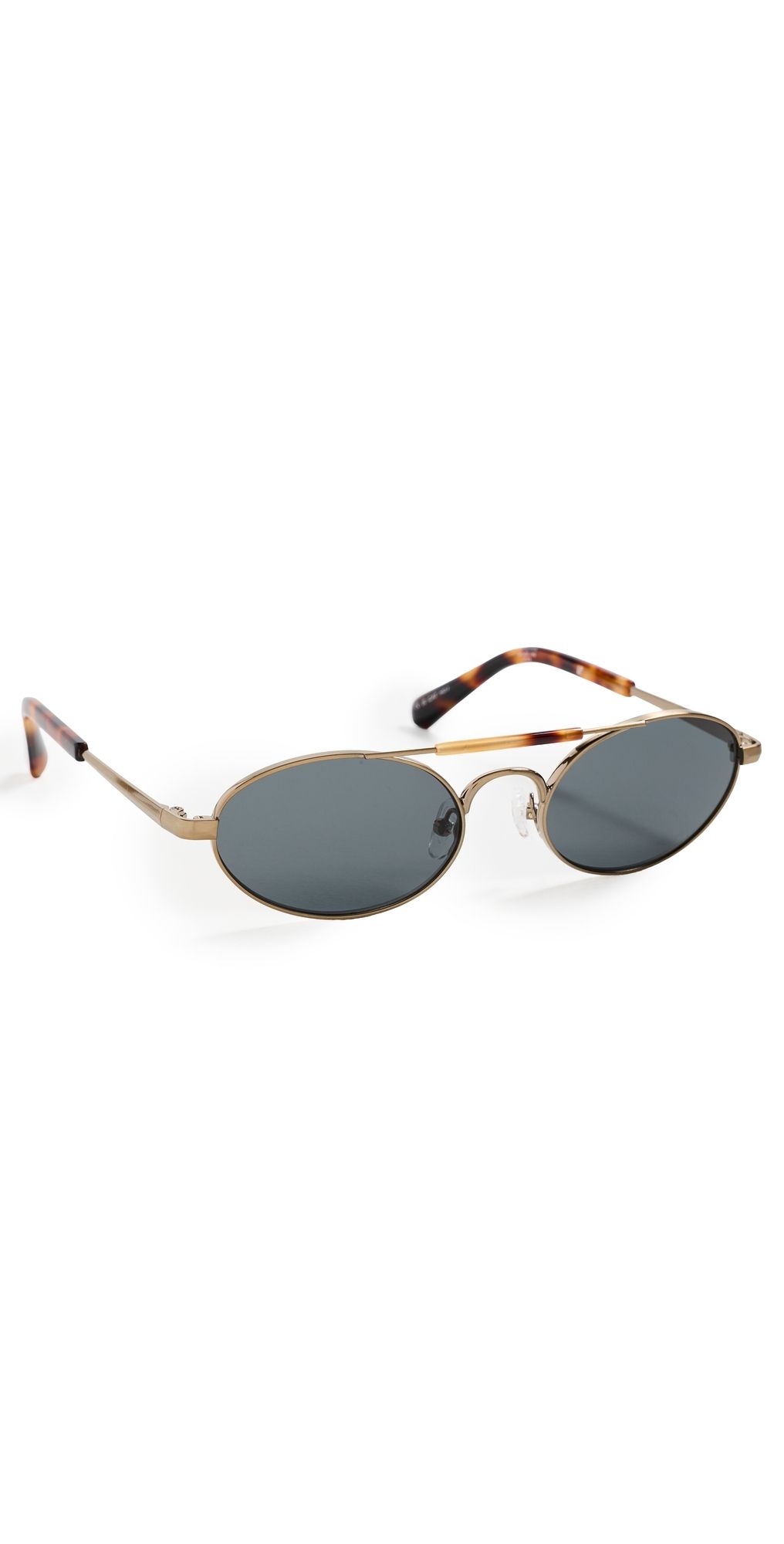 Dries Van Noten DVN219 Sunglasses Yellow Gold/Light Gold One Size