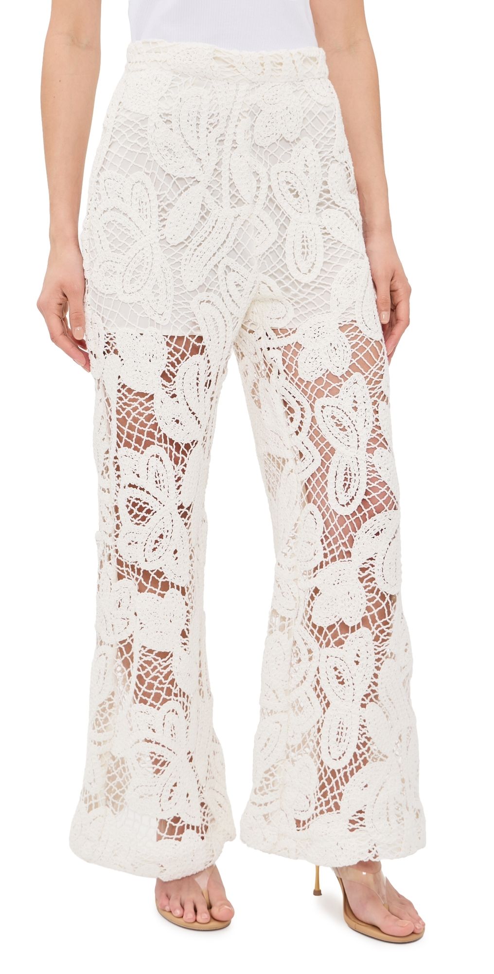 Line & Dot La Dolce Pants White S
