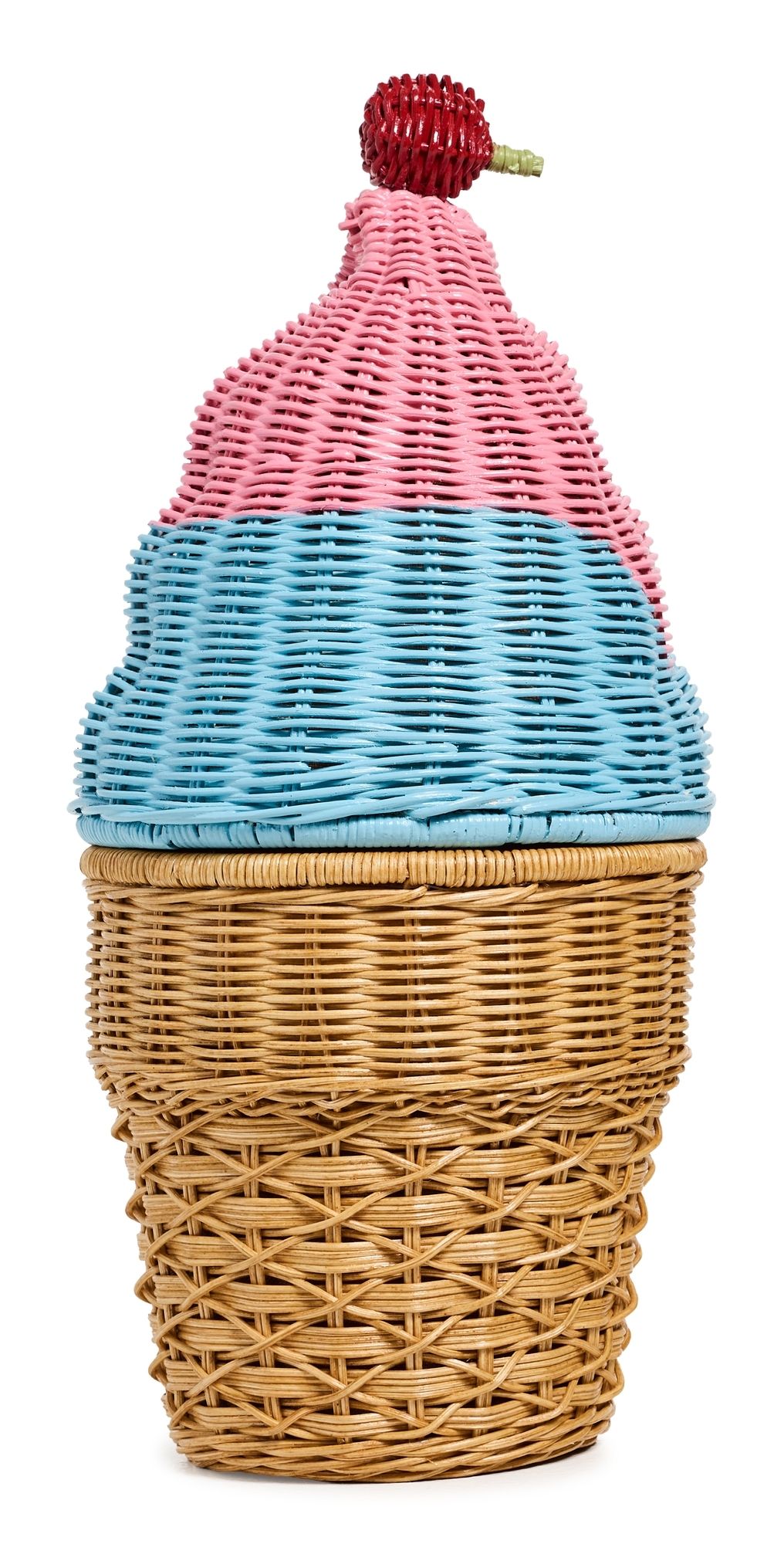 Serpui Gelato Wicker Clutch Multi One Size