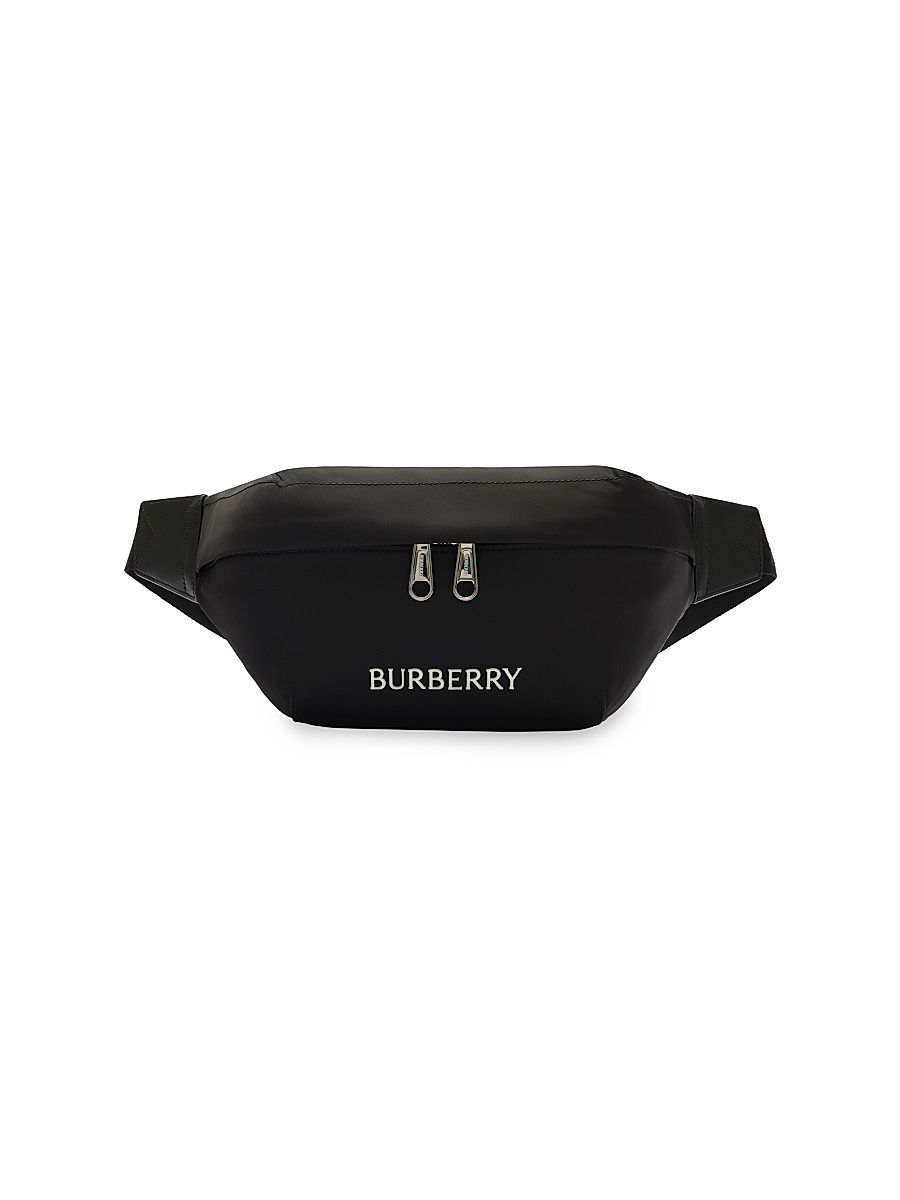 Men's Sonny Nylon Belt Bag - Black