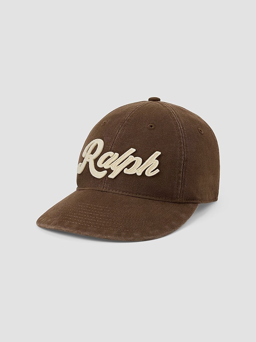 Men's Ralph Cotton Twill Baseball Cap - Cooper Brown