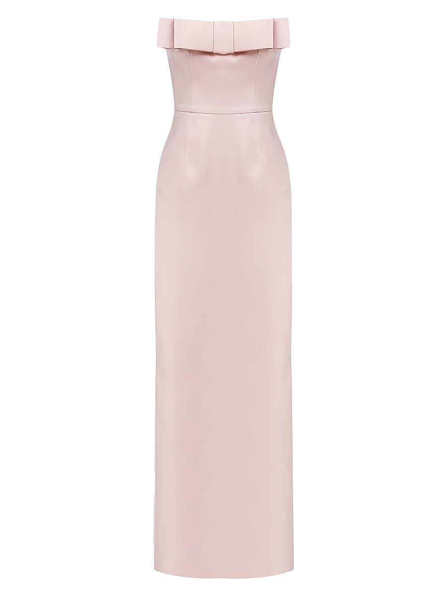 Women's Sisu Satin Strapless Gown - Bois De Rose - Size 4