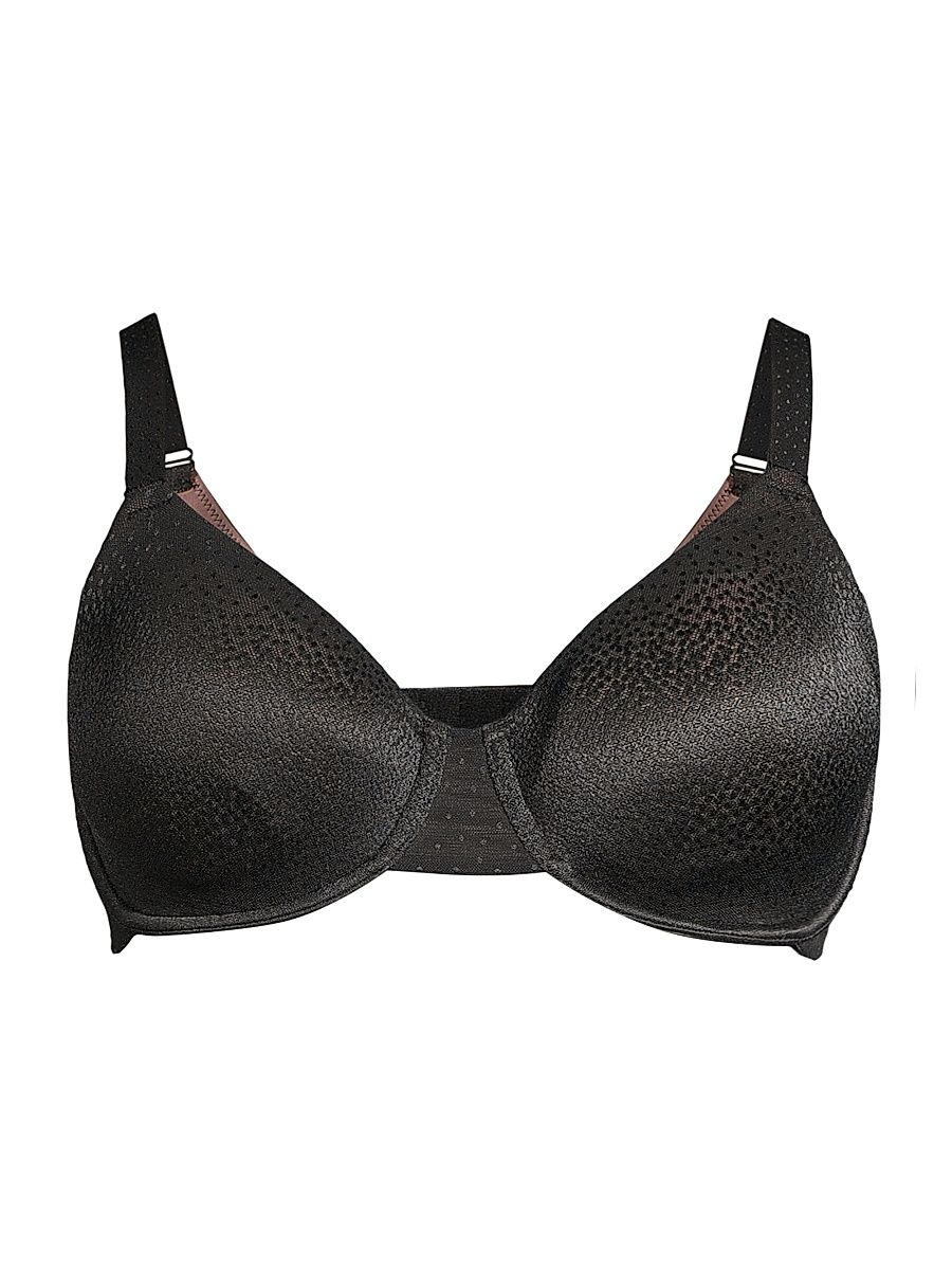 Women's Back Appeal Full-Coverage Underwire Bra - Black - Size 40H