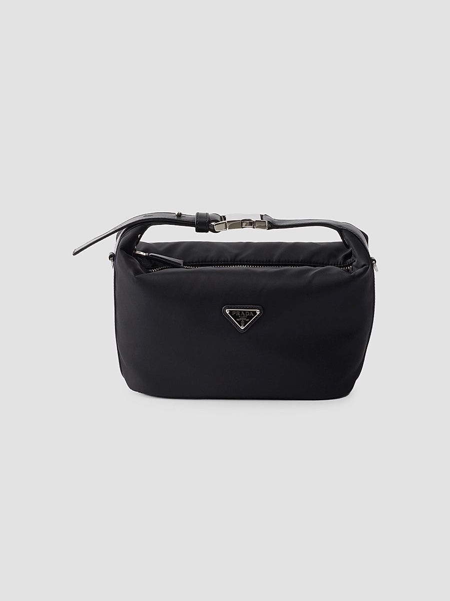 Women's Chérie Re-Nylon Mini Top Handle Bag - Black
