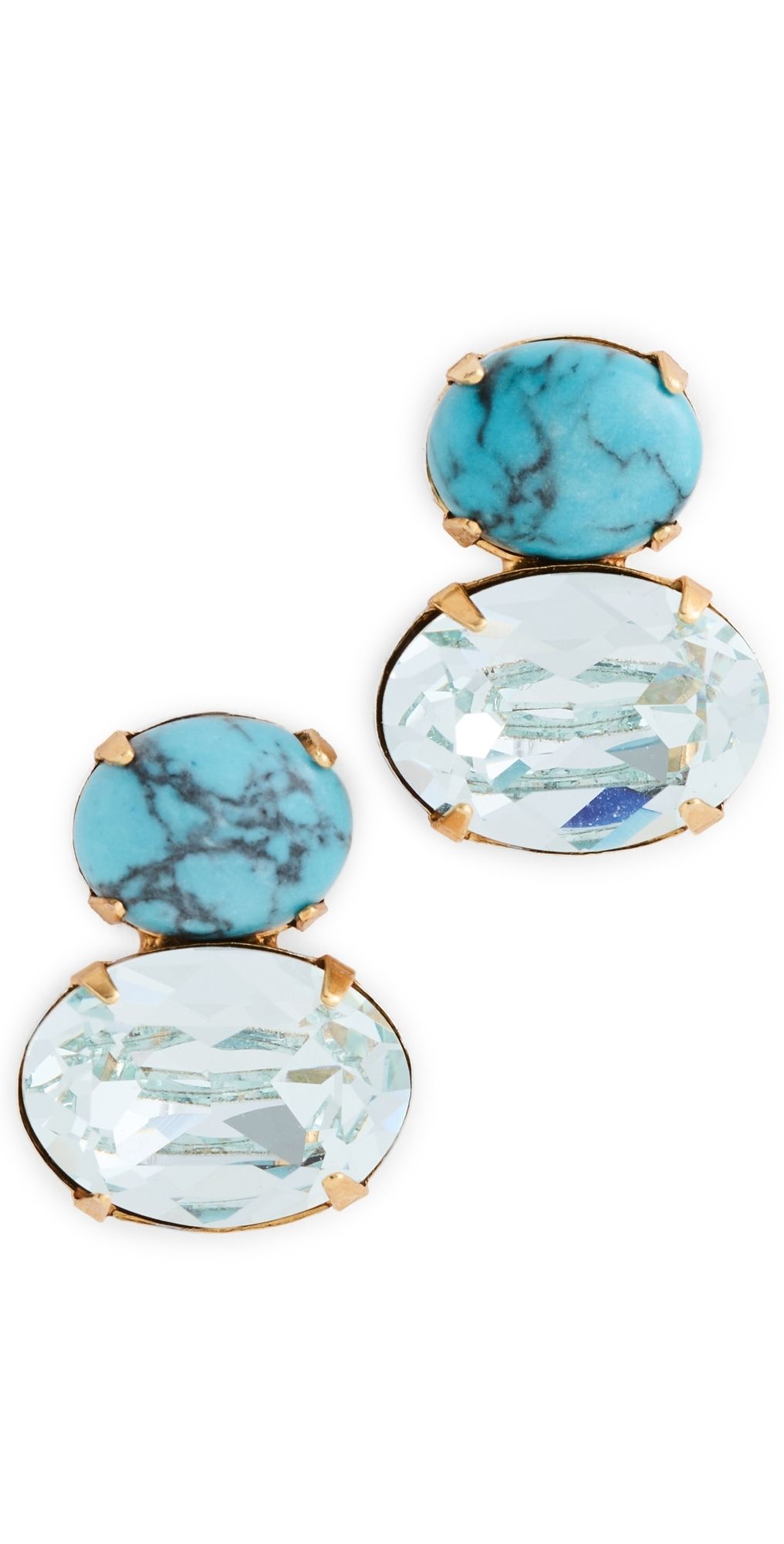 Jennifer Behr Yvette Earrings Turquoise One Size