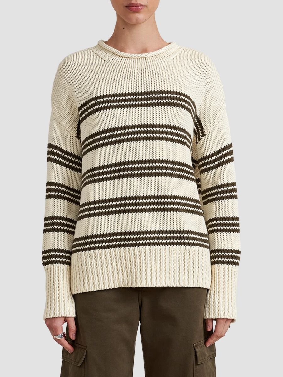 La Ligne Women's Marina Sweater - Bone Taupe - Size XL