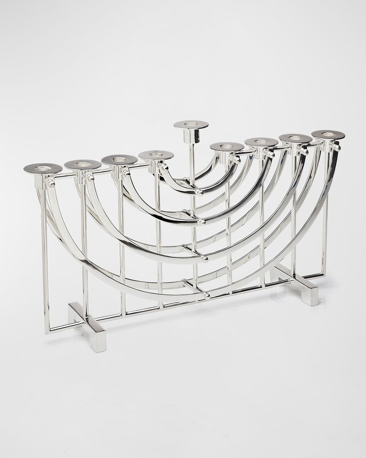 Nickel Hanukkah Menorah