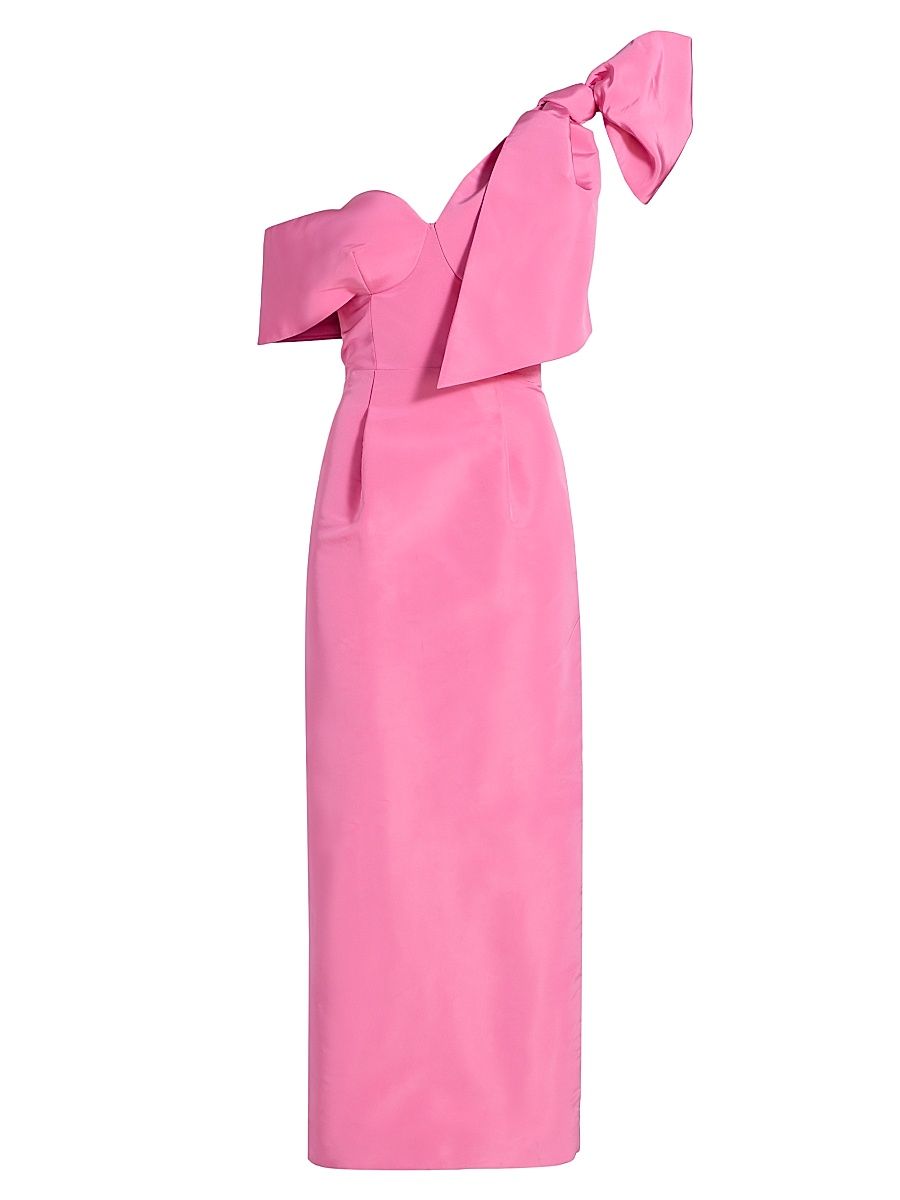 Women's Loop-Dy Loo Bow Cocktail Dress - Pink Grapefruit - Size 6