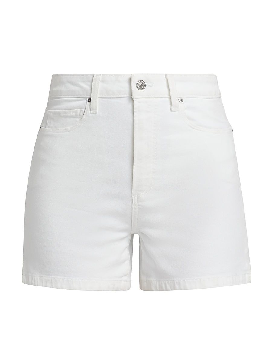 Women's Dani Stretch Cotton Twill Shorts - Crisp White - Size 31
