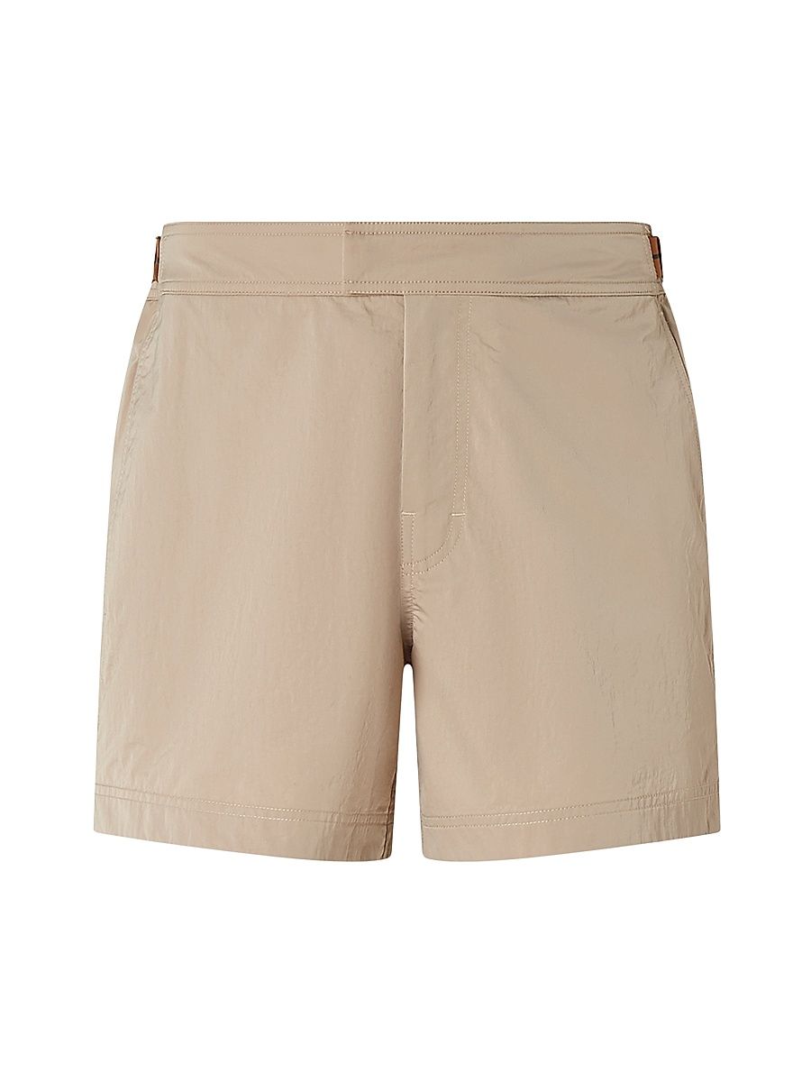 Men's 232 Road Brand Mark Rio Swim Trunks - Dark Taupe - Size XXL