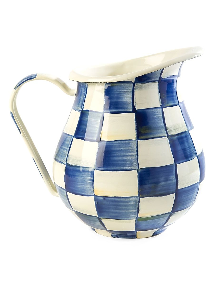 Checked Pitcher - Courtly Check