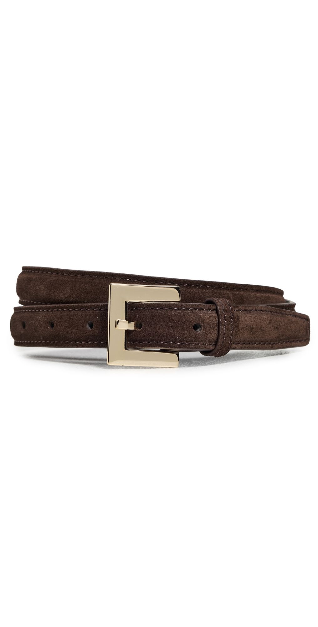 ANINE BING Nicola Belt Dark Brown XS/S