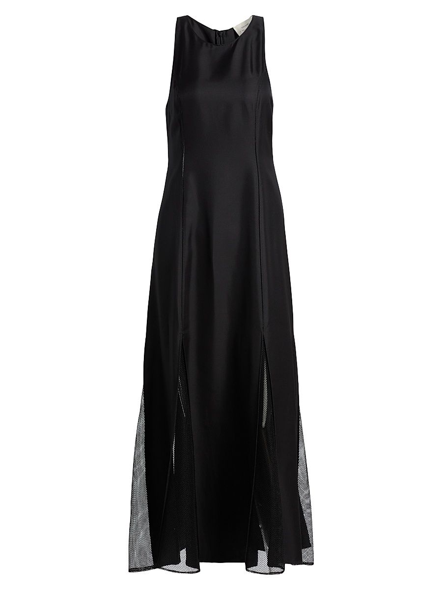 Women's Iraka Detailed Maxi Dress - Black - Size XS