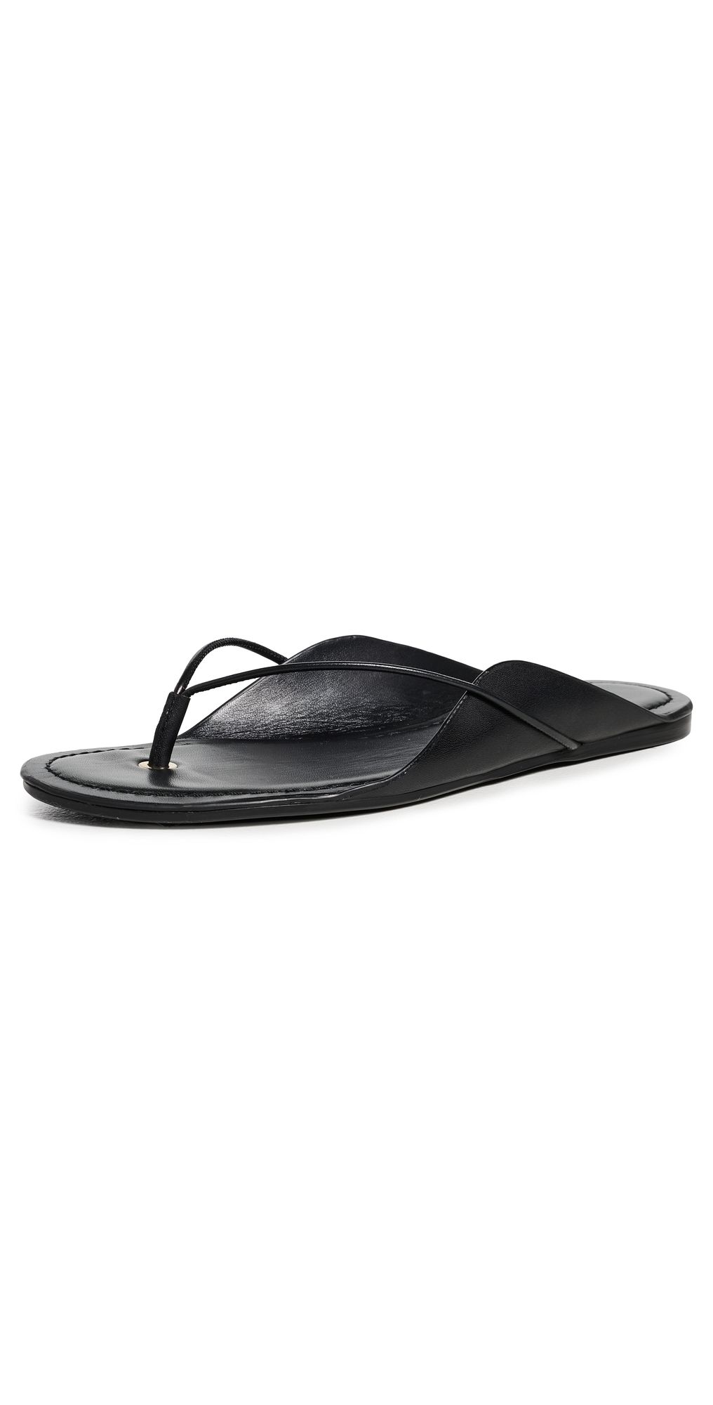 Ulla Johnson Aves Bare Flip Flops Noir 37