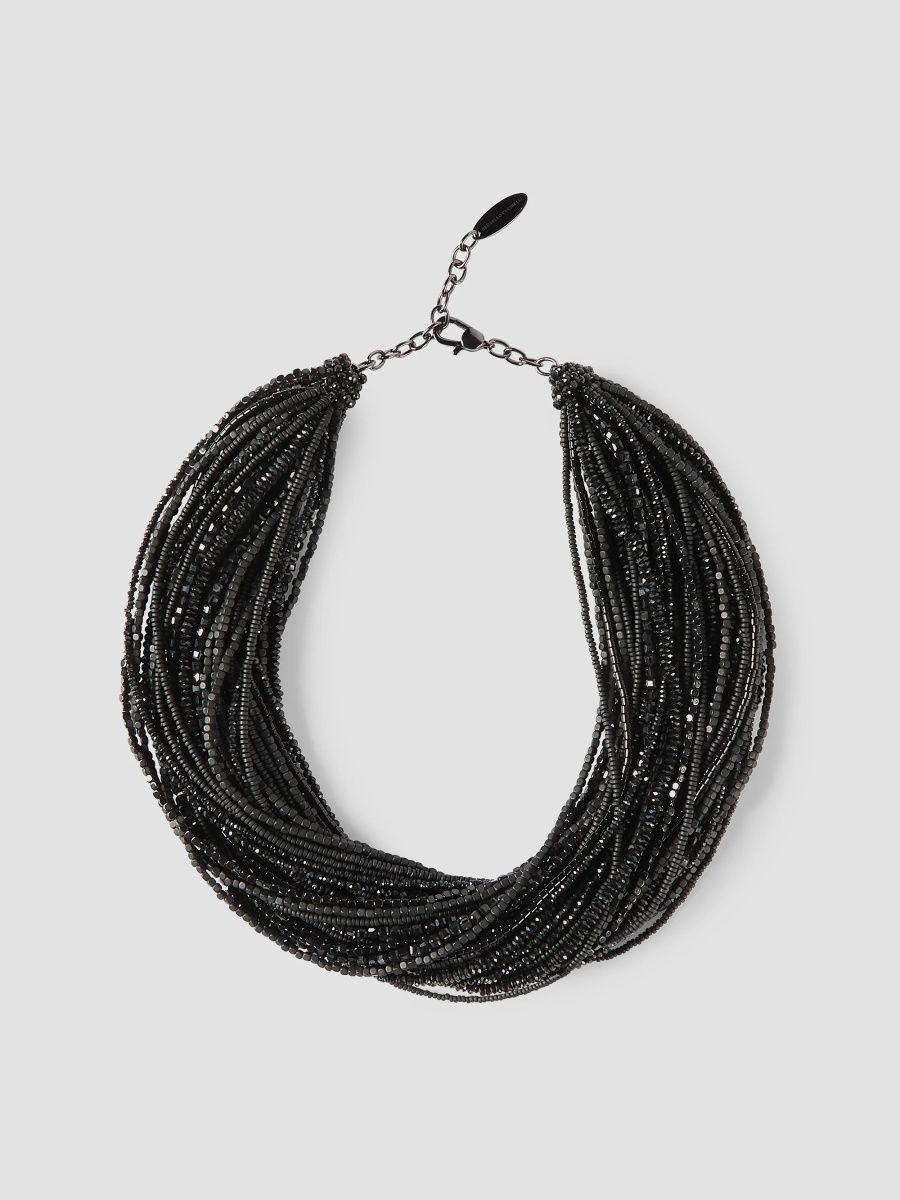 Brunello Cucinelli Women's Black Hematite And Sterling Silver Choker - Black