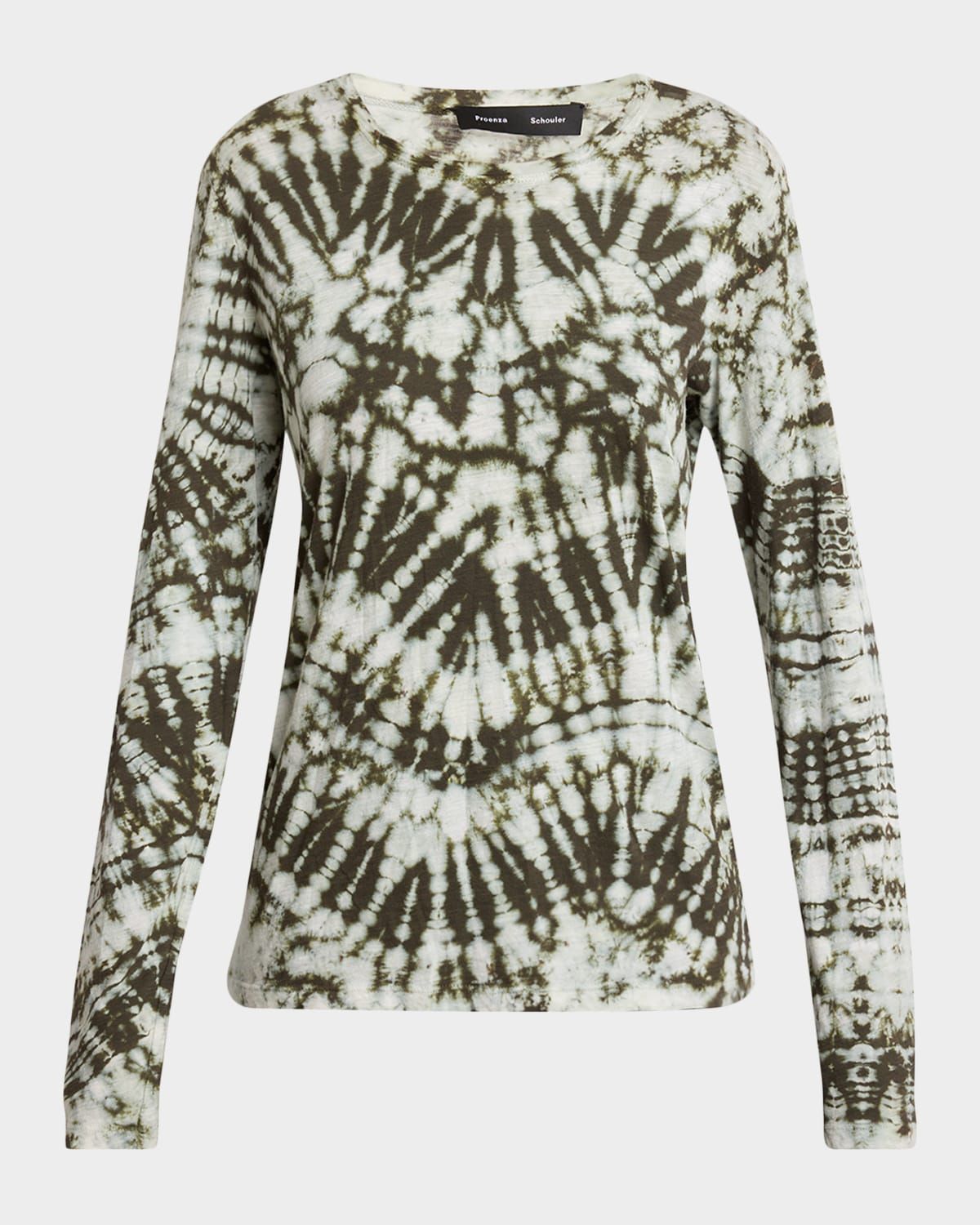 Mia Long-Sleeve Tie Dye Top