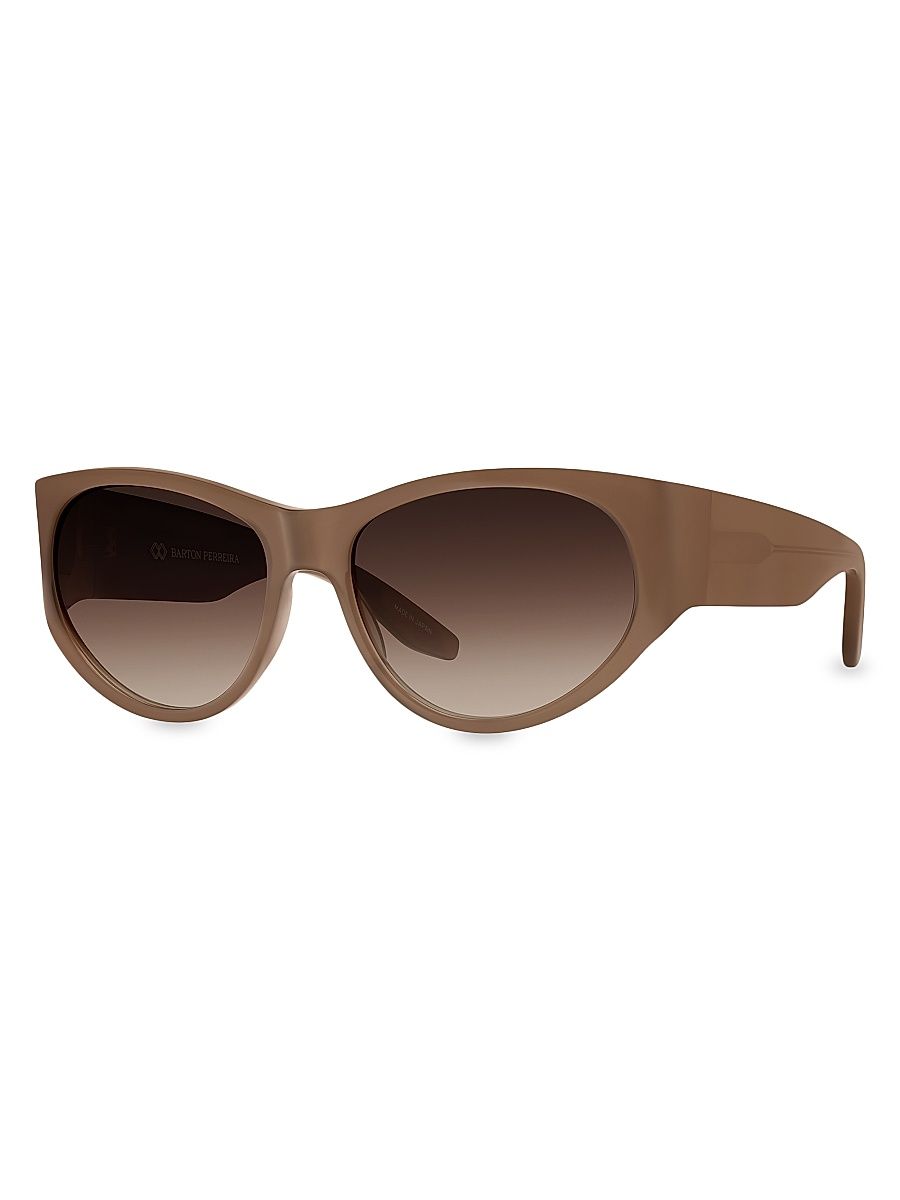 Women's Cruz 59MM Oval Sunglasses - Mocha Brown