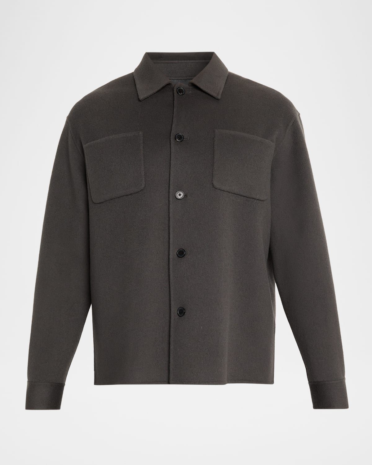 Men & apos;s Wool Double-Face Shirt Jacket