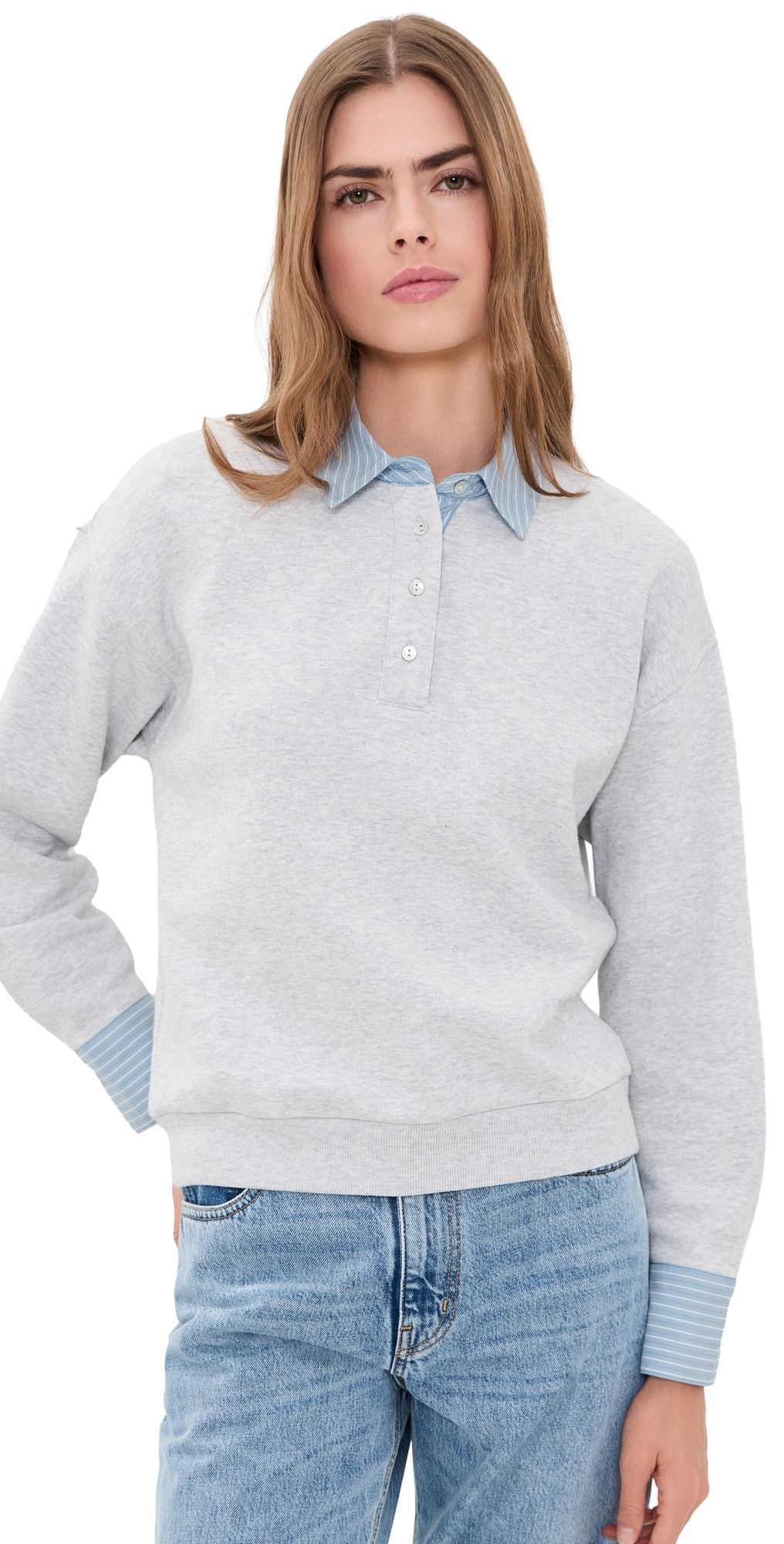 RAILS Zavier Sweatshirt Heather Grey XXL