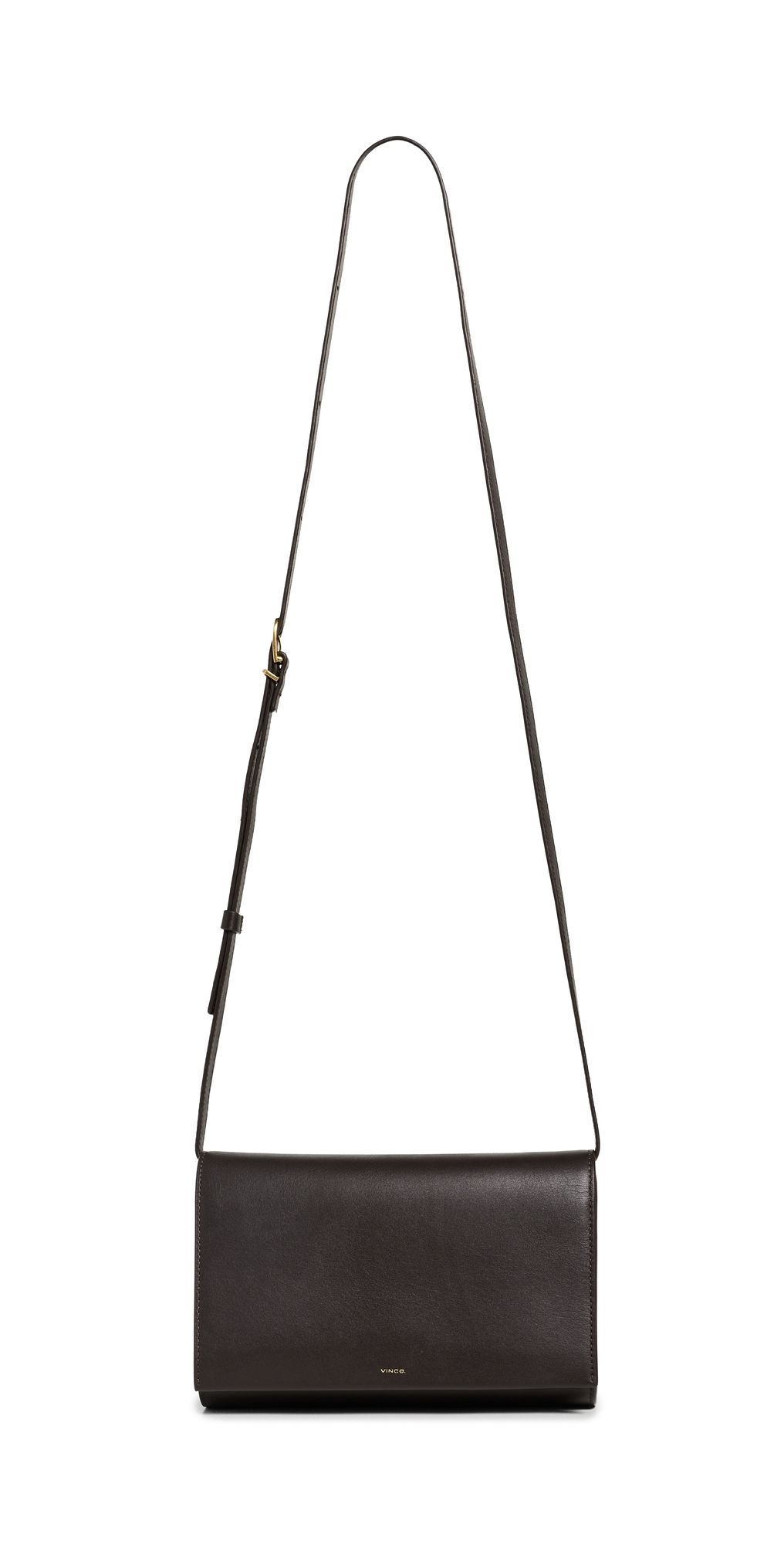 Vince Wallet On A Strap Cacao One Size