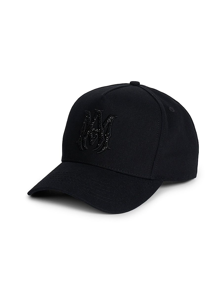 Men's MA Crystal Canvas Hat - Black