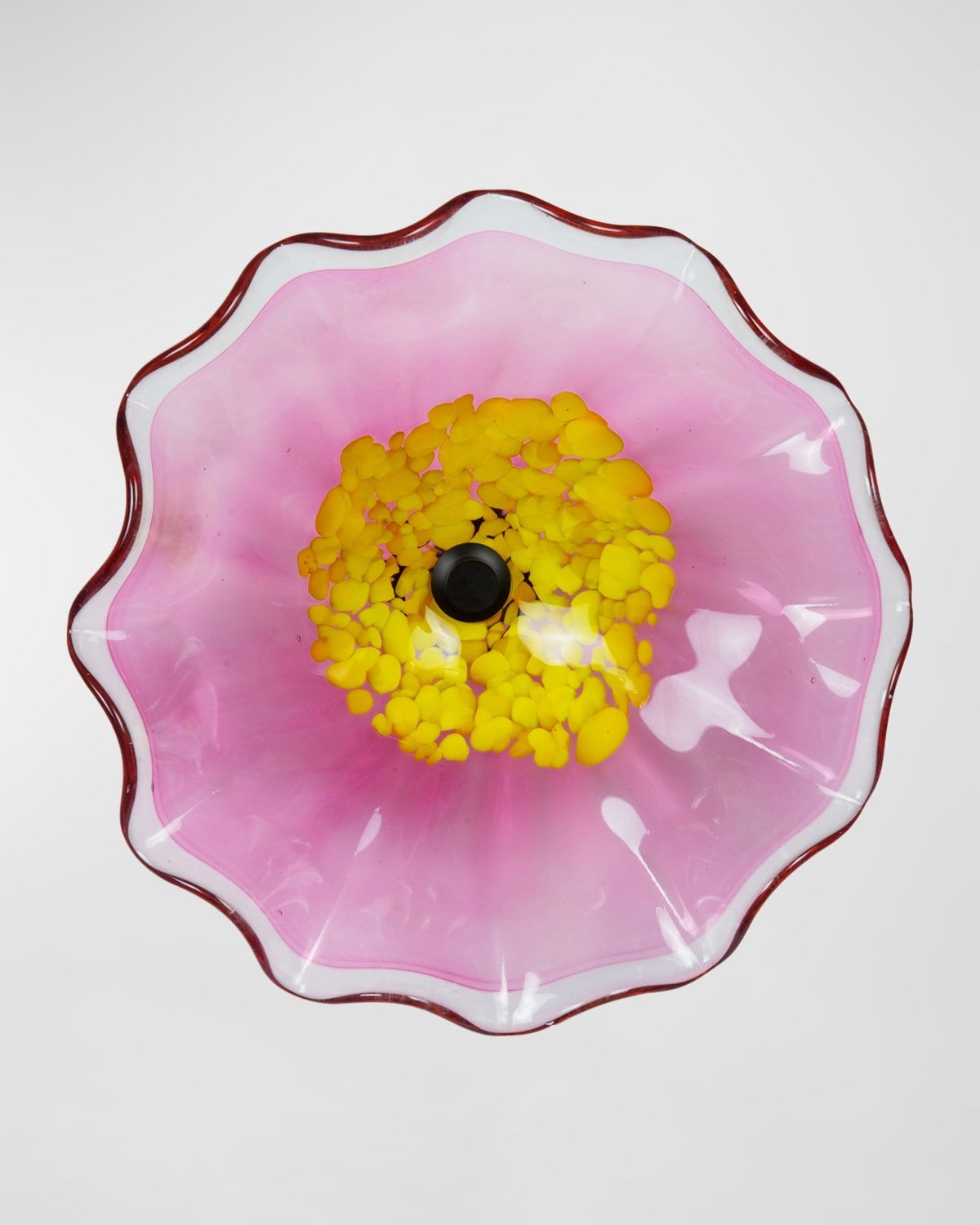 Fiore Art Glass Wall Decor, 12" Round