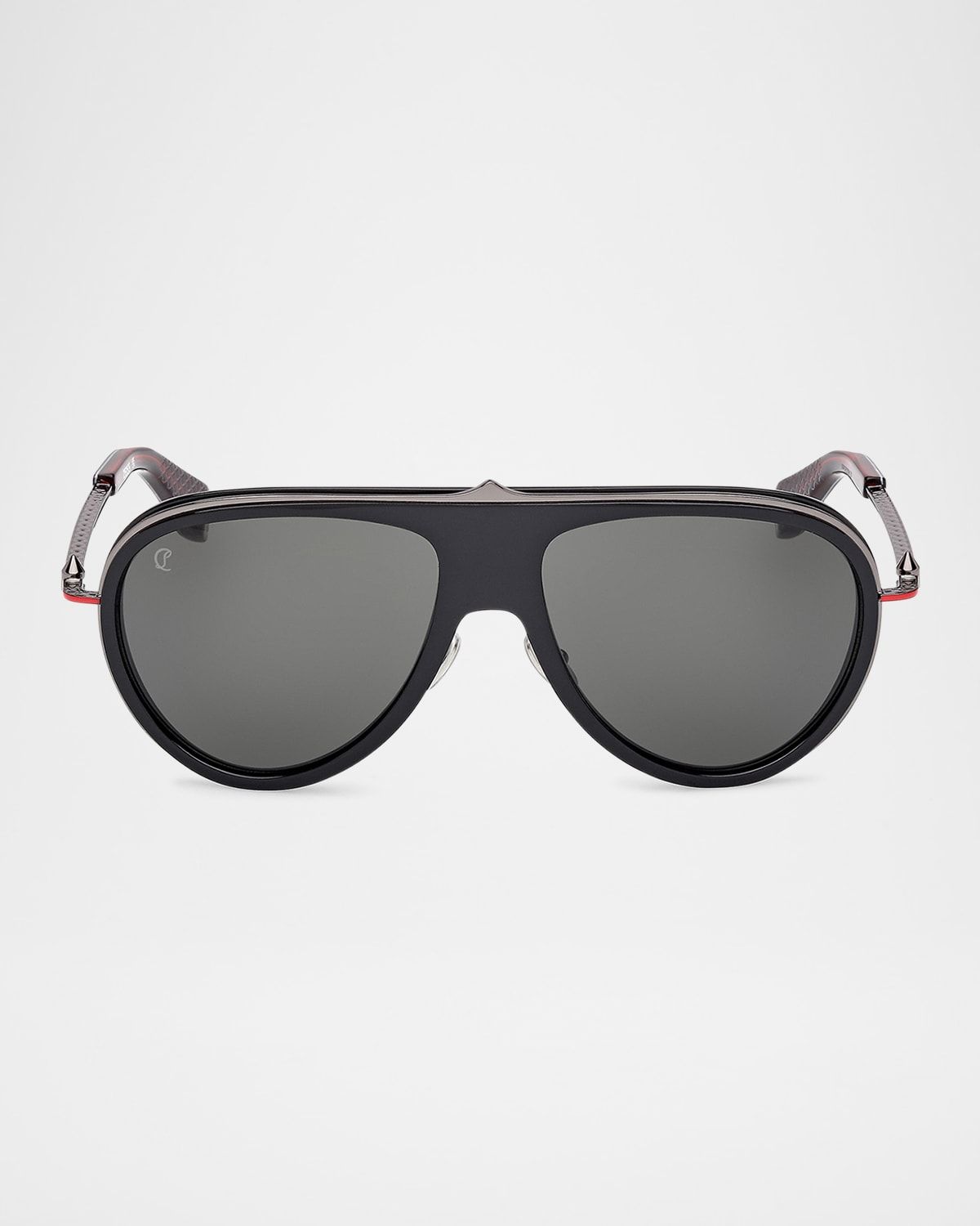 Men & apos;s LB0004M Metal Aviator Sunglasses